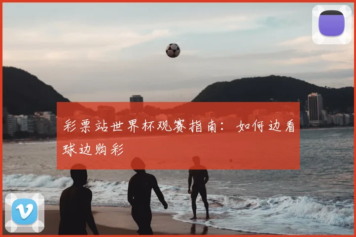 彩票站世界杯观赛指南：如何边看球边购彩